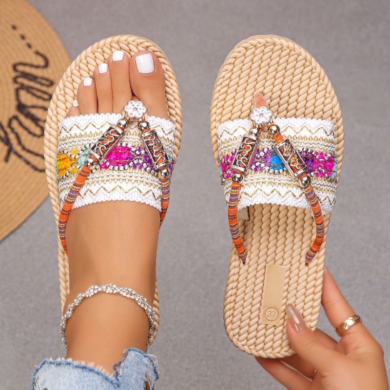 Ethnic Fashion Women - Mulheres chinelos ao ar livre sapatos