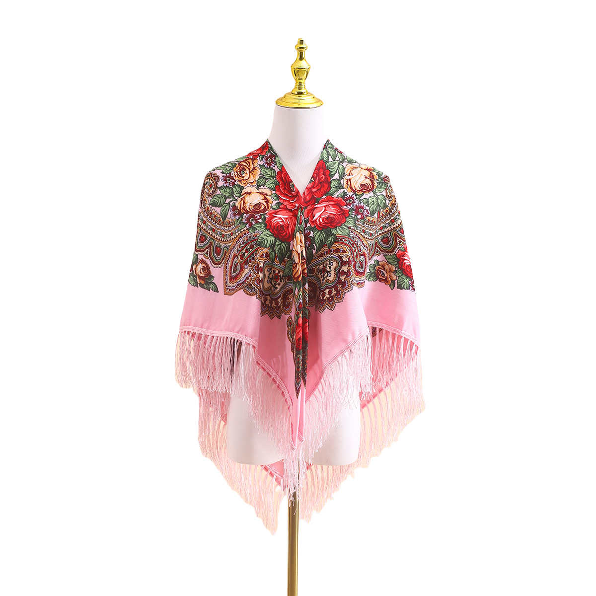 Go Ethnic Fashion - Xale Étnico Russo de 110cm para