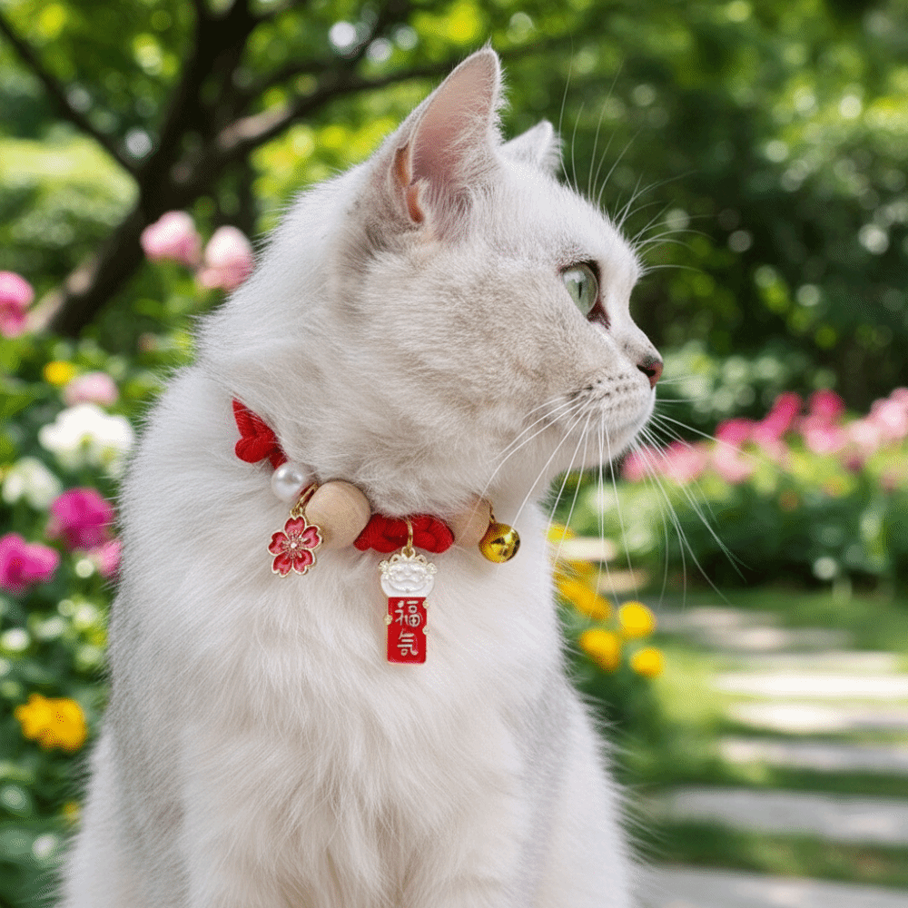Coleira Ajustável para Gatos c - Ethnic Fashion Design avaliação e preço