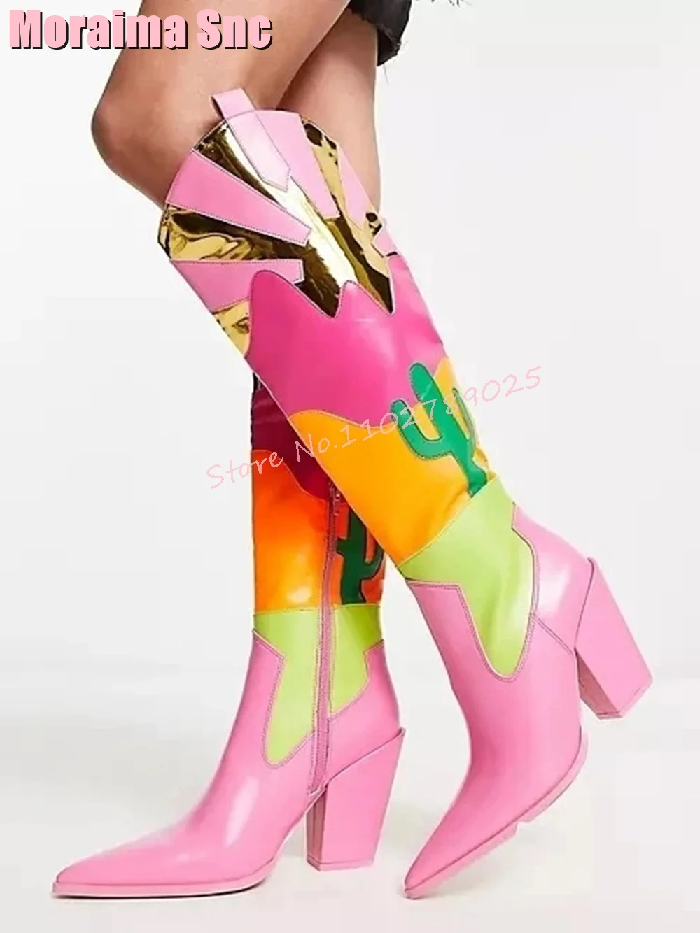 Botas Femininas de Cano Alto 2 - Ethnic Fashion Women avaliação e preço