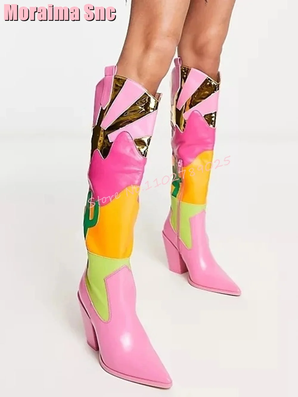 Botas Femininas de Cano Alto 2 - Ethnic Fashion Women avaliação e preço