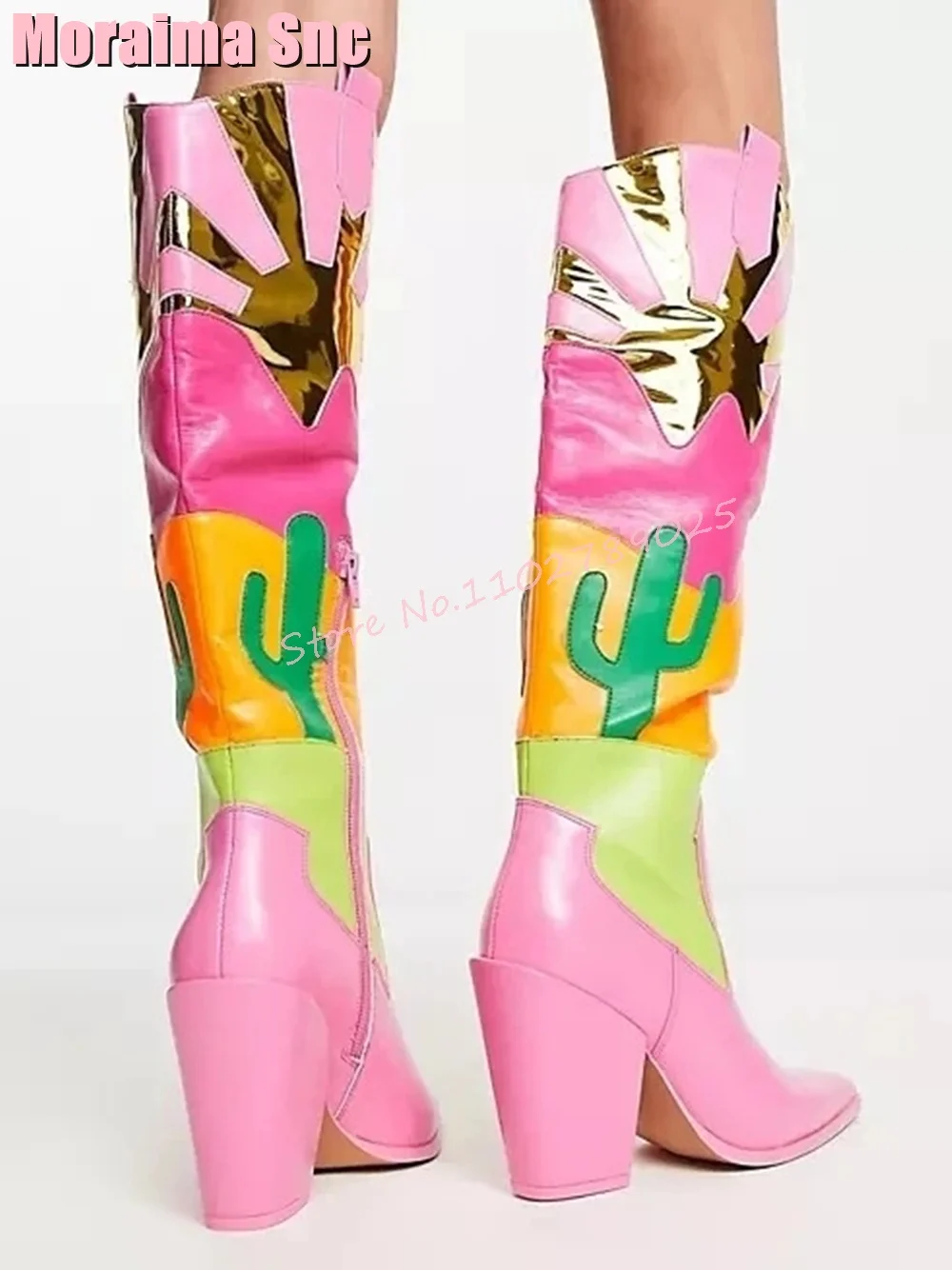 Botas Femininas de Cano Alto 2 - Ethnic Fashion Women avaliação e preço