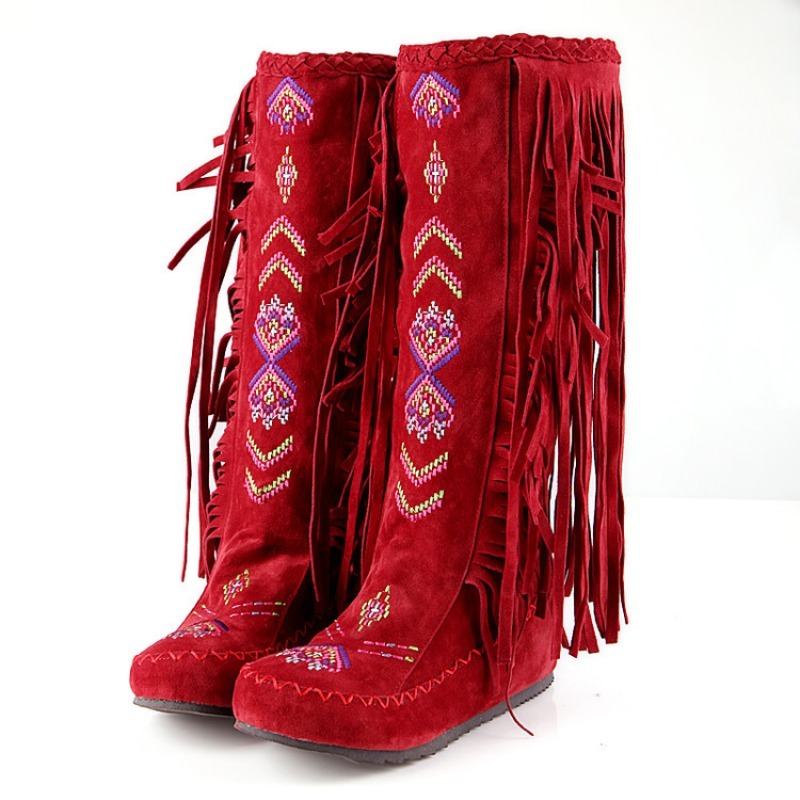 Botas Femininas de Cano Longo  - Ethnic Fashion Women avaliação e preço