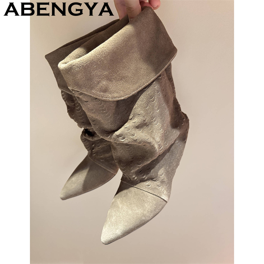 Botas Femininas de Cano Médio  - New Ethnic Fashion avaliação e preço
