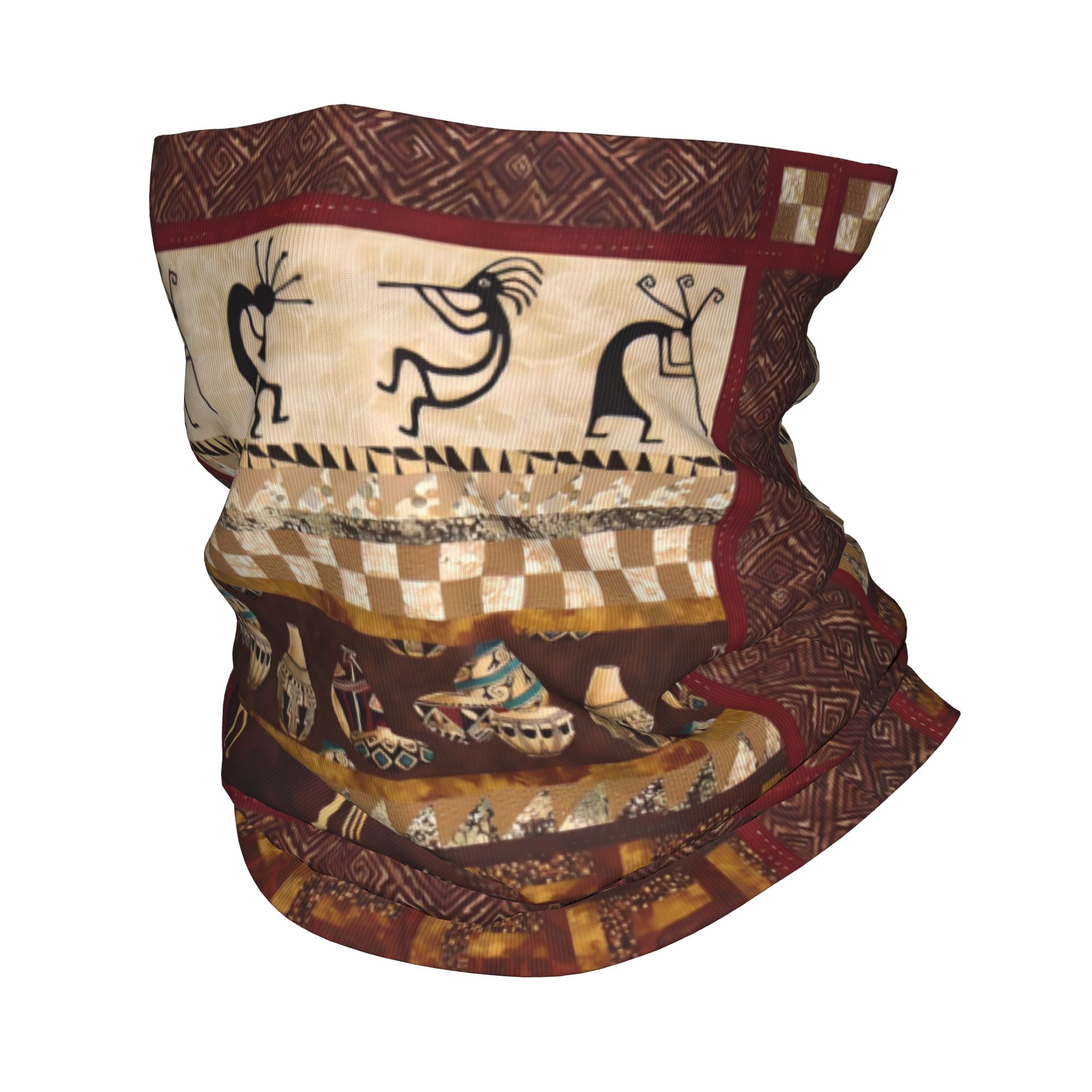 Custom Kokopelli Winter Headba - Ethnic Fashion Design avaliação e preço