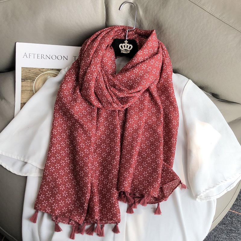 Cachecol de linho de algodão e - New Ethnic Fashion avaliação e preço