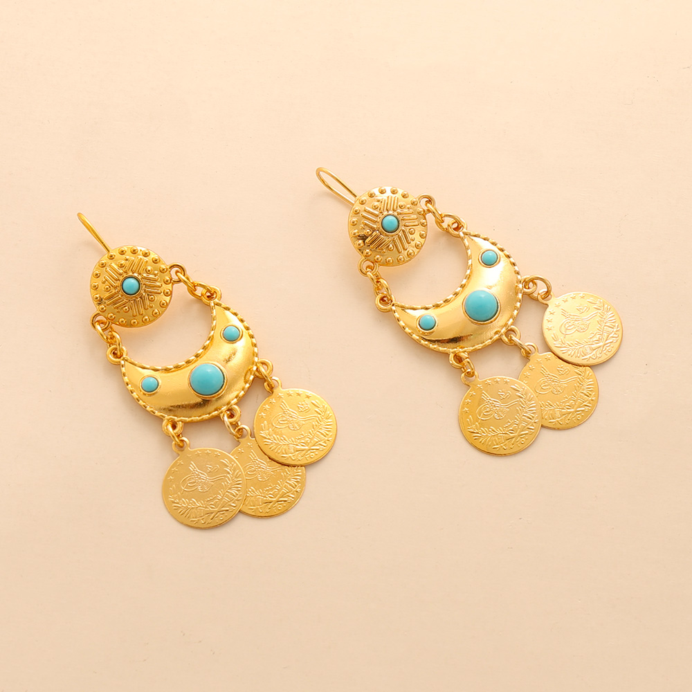 Brincos Femininos KDE de Luxo  - Ethnic Fashion Co In avaliação e preço