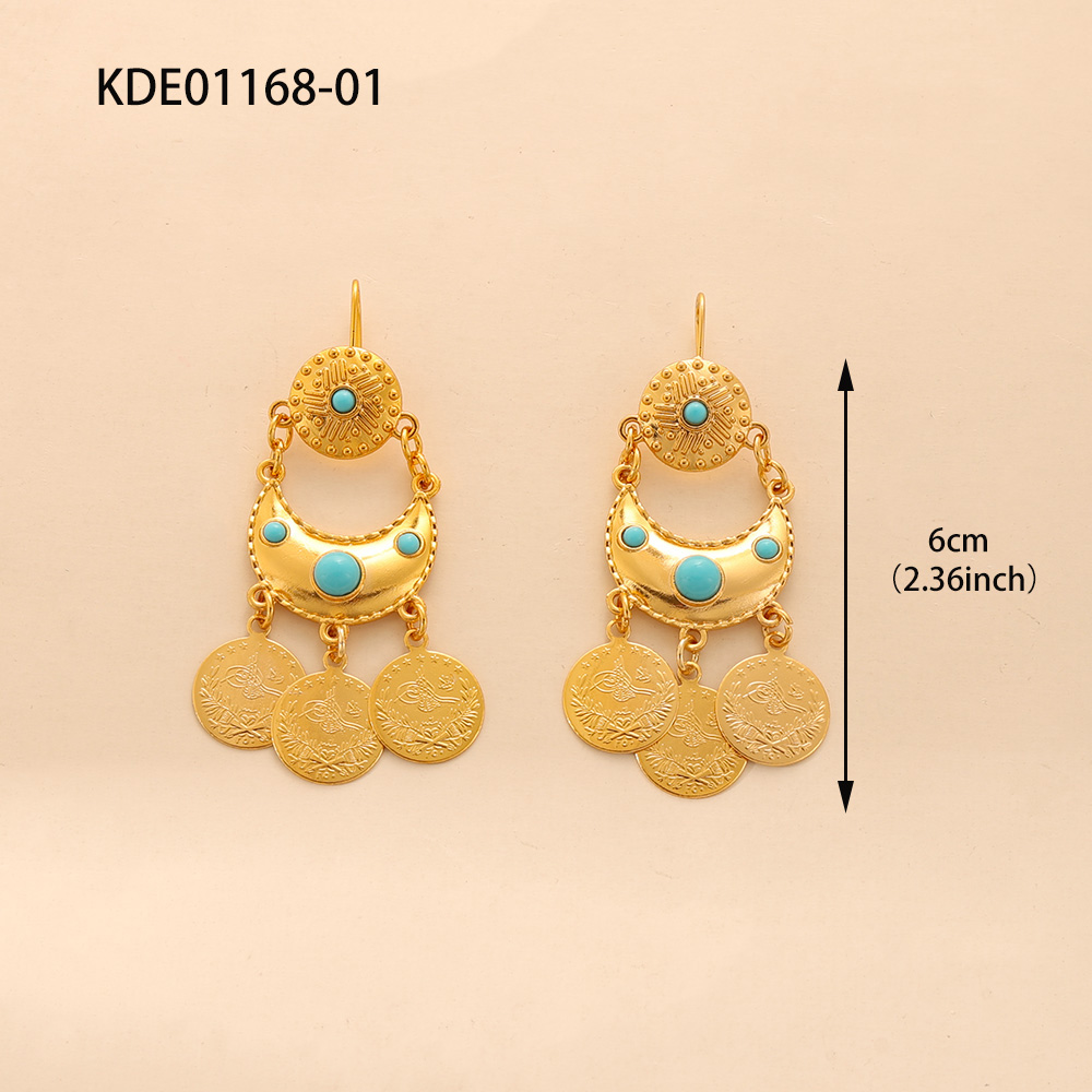 Brincos Femininos KDE de Luxo  - Ethnic Fashion Co In avaliação e preço