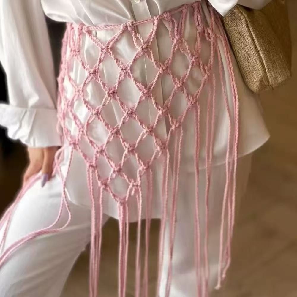 Cinto de Franjas em Rede Estil - Ethnic Fashion Design avaliação e preço